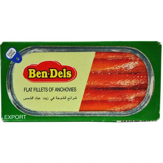 کنسرو ماهی آنچوی بن دیلز 43 گرم – Ben-Dels
