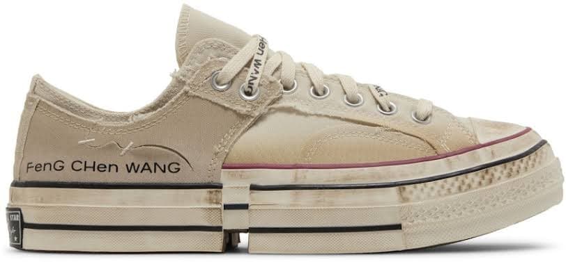 کانورس آل استار 1970 بدون ساق ایکس فنگ چن ونگ کرمی Converse 1970 X Feng Chen Weng