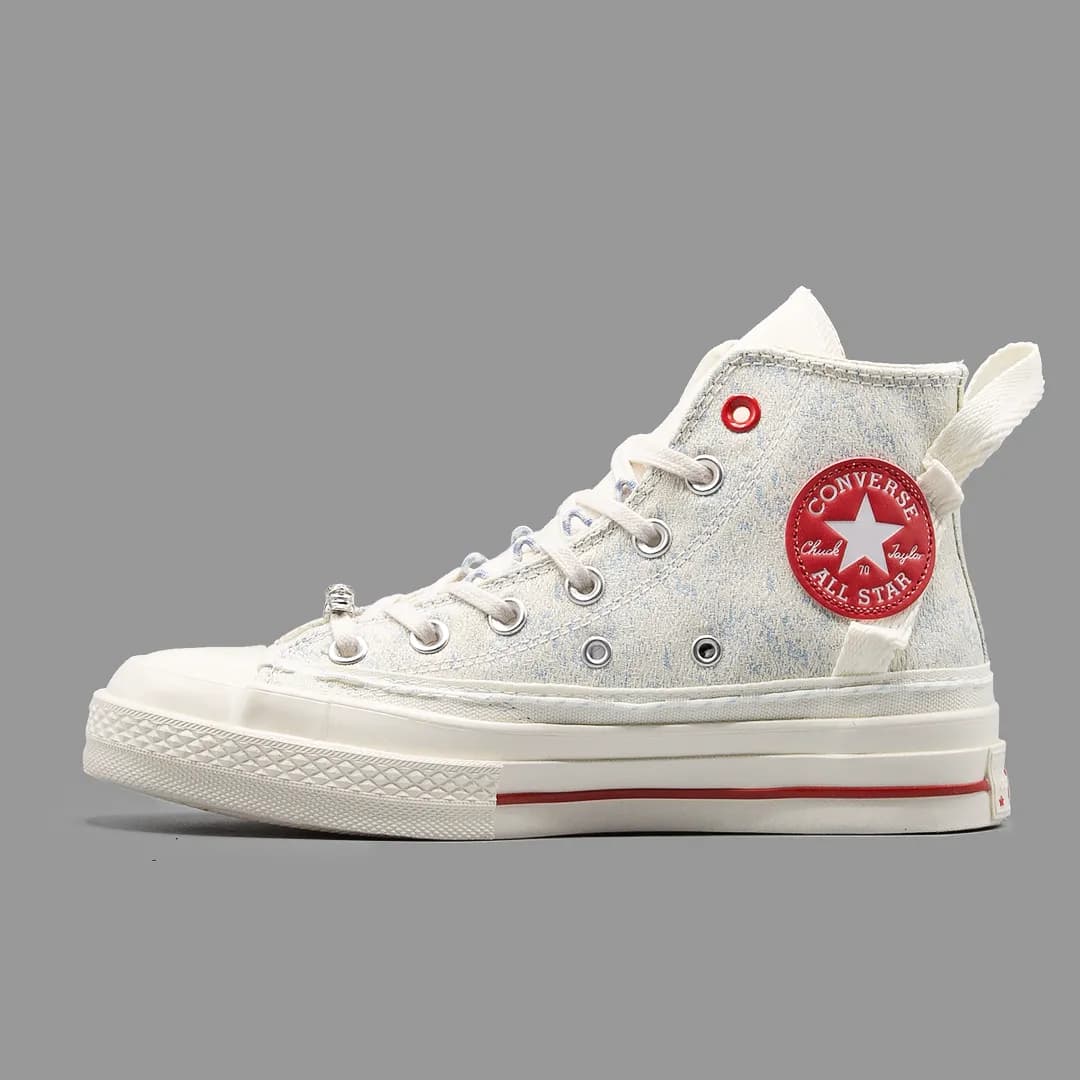 کانورس آل استار ساقدار چاک ٧٠ دراگون کرمی قرمز Converse Chuck 70 Lunar New Year Dragon — تصویر ۲