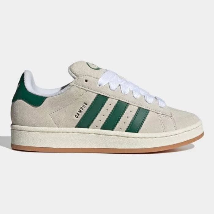آدیداس کامپوس سبز طوسی Adidas campus green gray — تصویر ۳