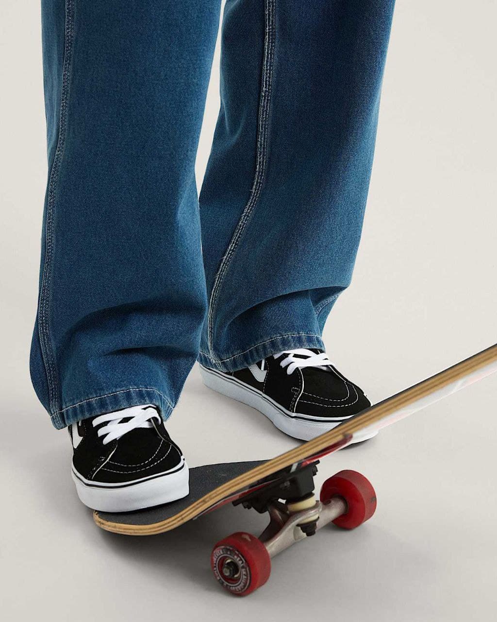 کفش ونس ساقدار مشکی Vans sk8 black — تصویر ۶