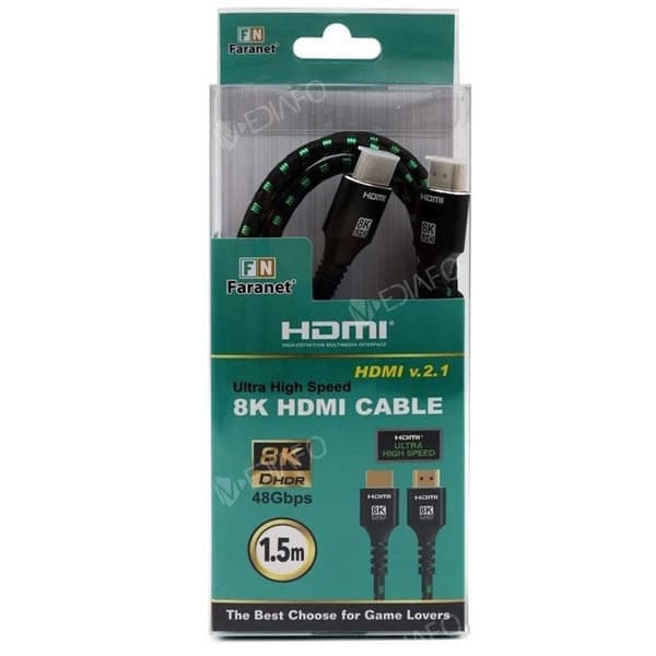 کابل HDMI فرانت مدل FN-H8CB015 طول ۱.۵ متر ۸K