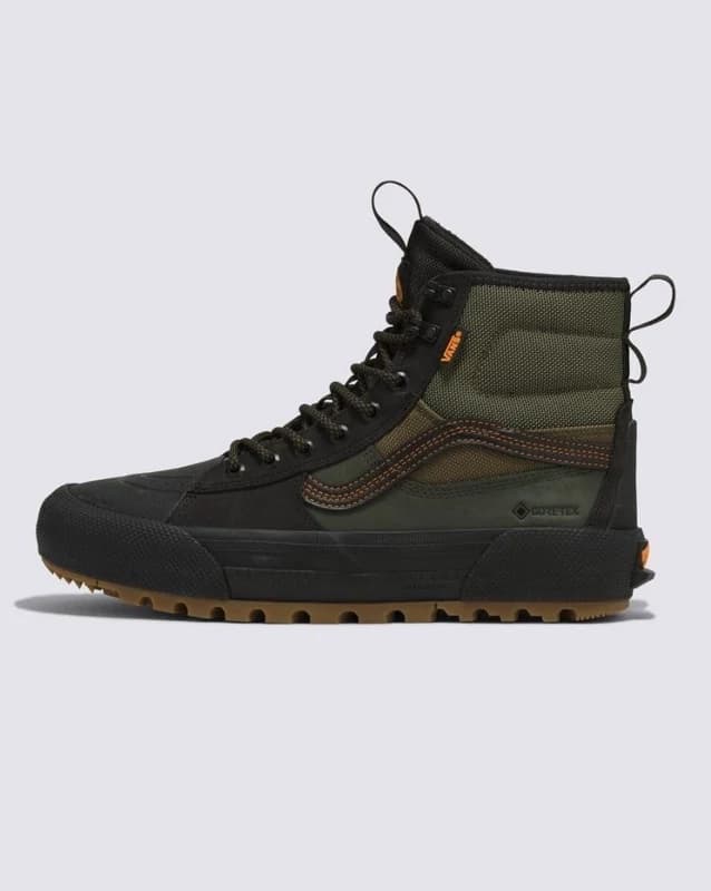 ونس ساقدار گورتکس‌ سبز مشکی Vans SK8-HI GORE-TEX