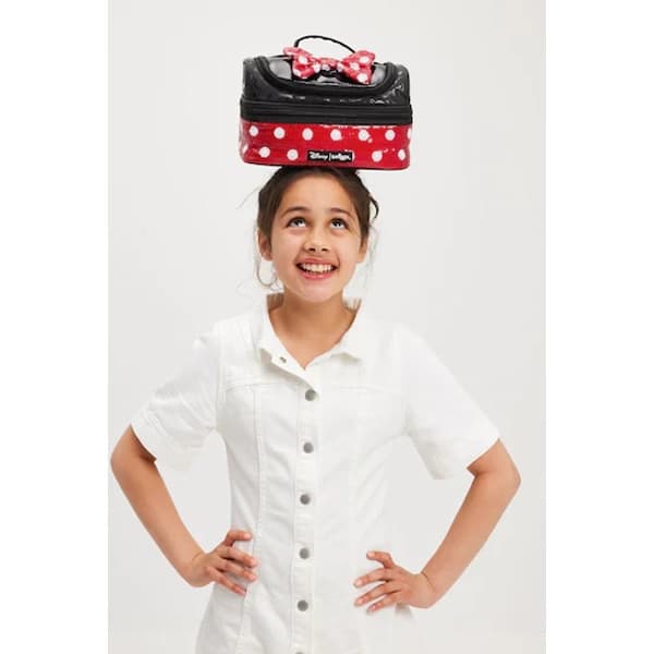 کیف غذا 2 طبقه Smiggle طرح مینی موس — تصویر ۴