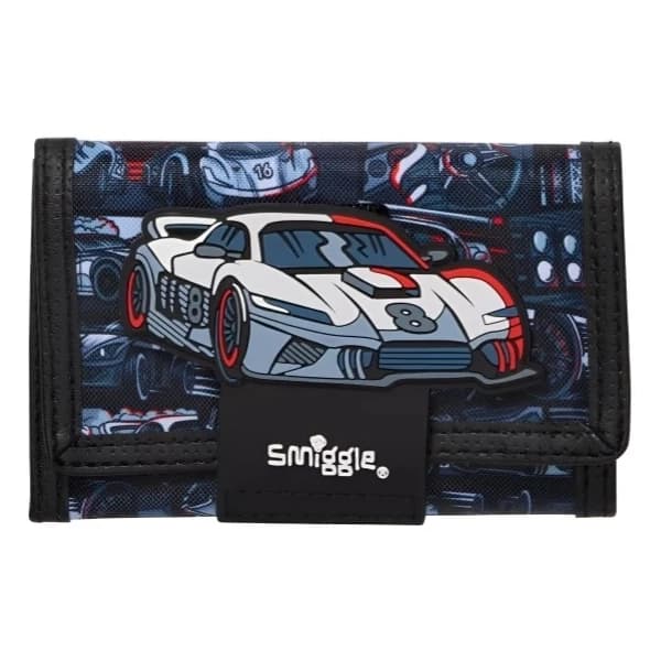 کیف پول اسمیگل Smiggle طرح Car Racing