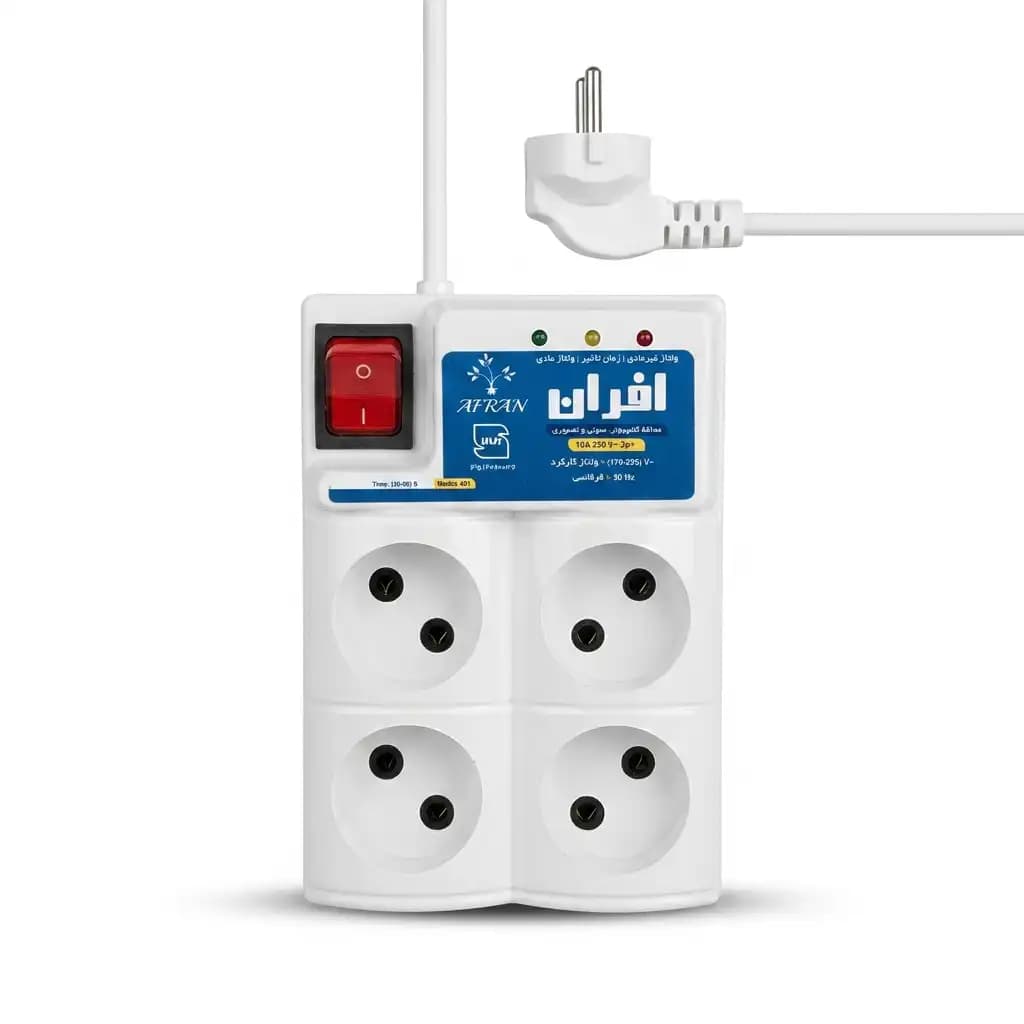 محافظ برق کامپیوتر، صوتی تصویری افران الکتریک مدل 401