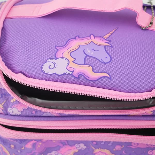 کیف غذا دو طبقه اسمیگل طرح Unicorn — تصویر ۸