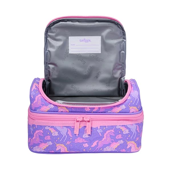 کیف غذا دو طبقه اسمیگل طرح Unicorn — تصویر ۵