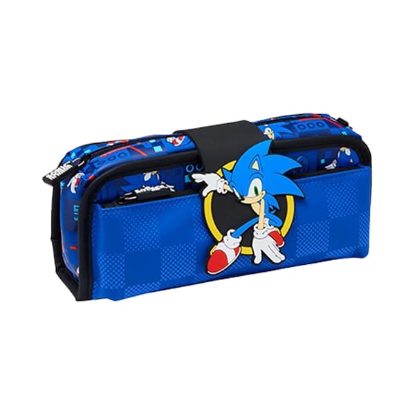 جامدادی دو زیپ اسمیگل Smiggle طرح Sonic