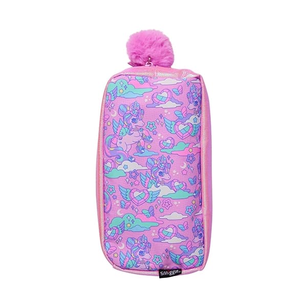 جامدادی دو زیپ اسمیگل Smiggle طرح Winged Unicorn — تصویر ۲