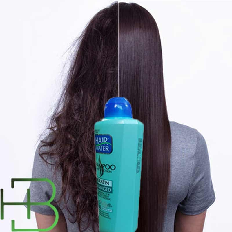 شامپو مو آسیب دیده کامان مدل Keratin حجم 400 میلی لیتر — تصویر ۶