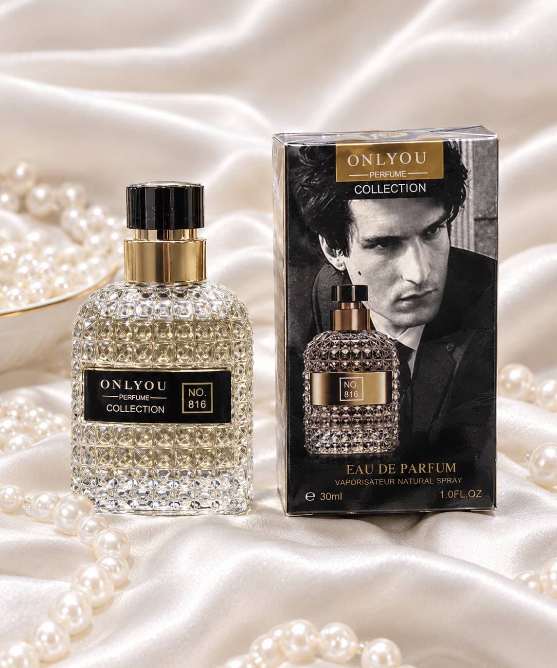 عطر مردانه ONLYOU Collection No. 816 – رایحه الهام‌گرفته از Valentino Uomo – میل30