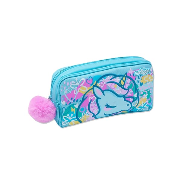 جامدادی دو زیپ اسمیگل Smiggle طرح Unicorn