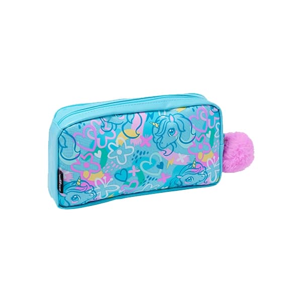 جامدادی دو زیپ اسمیگل Smiggle طرح Unicorn — تصویر ۲
