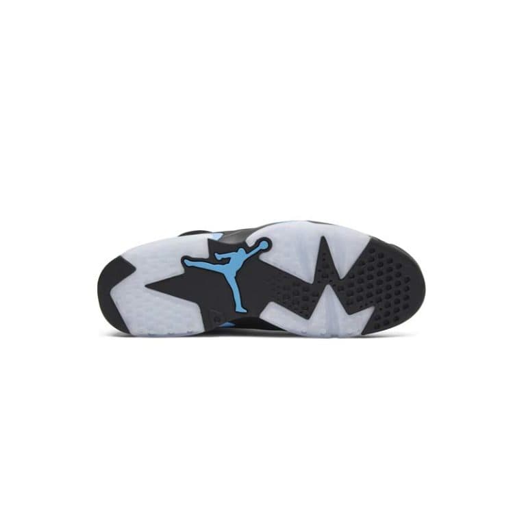 نایک ایرجردن 6 مشکی آبی Nike Air Jordan 6 Retro Black UNC Blue — تصویر ۵
