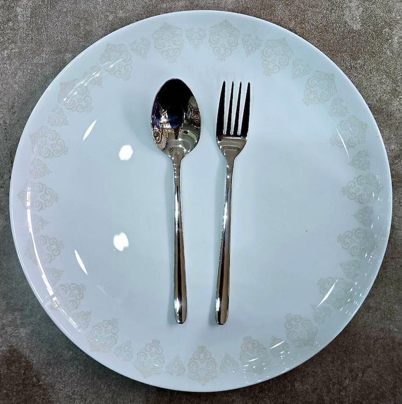 قاشق و چنگال یونیک مدل دونا