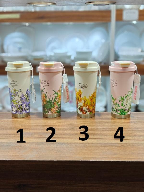 تراول ماگ گلدار کد 24