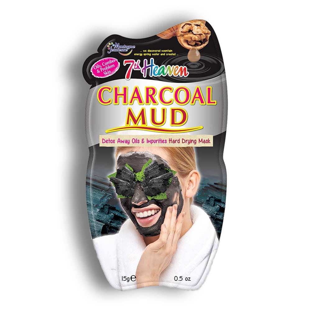 ماسک صورت مونته ژنه سری 7th Heaven مدل CHARCOAL MUD حجم 15 میلی لیتر — تصویر ۲
