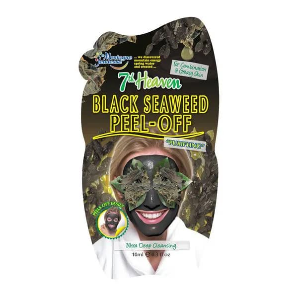ماسک صورت مونته ژنه سری 7th Heaven مدل Black Seawees حجم 10 میلی لیتر — تصویر ۲