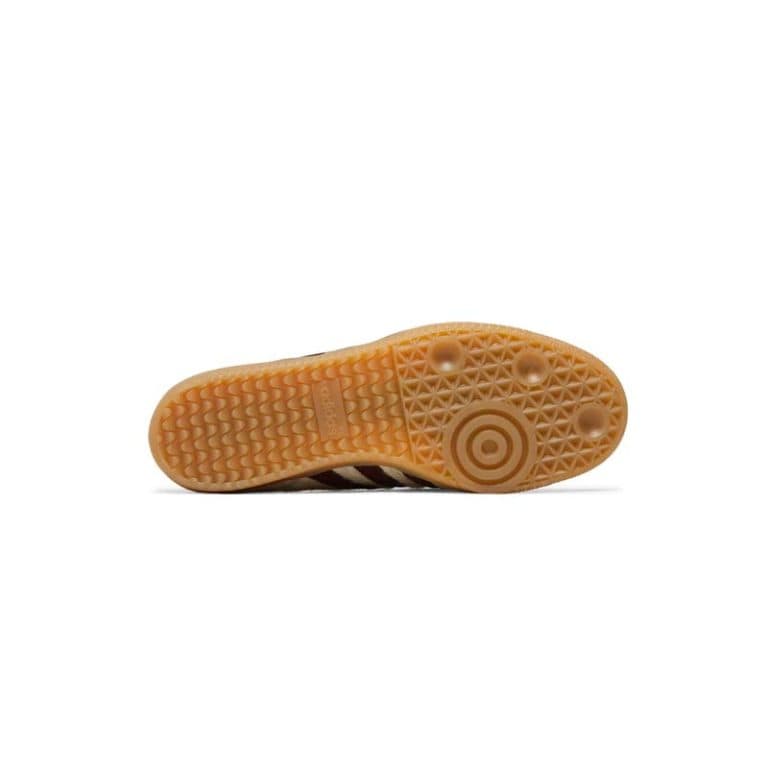 کتونى آدیداس سامبا ولز بانر کرم زرشکی Adidas Samba Wales Bonner Pony Cream White — تصویر ۵