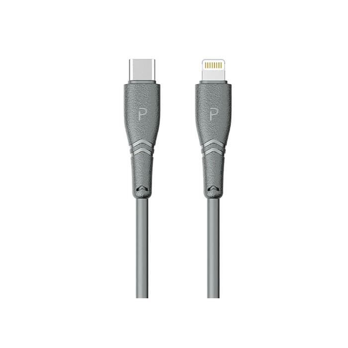 کابل شارژر تایپ C به لایتنینگ 27W پاوا مدل PW-12PVC27CL به طول 1.2 متر