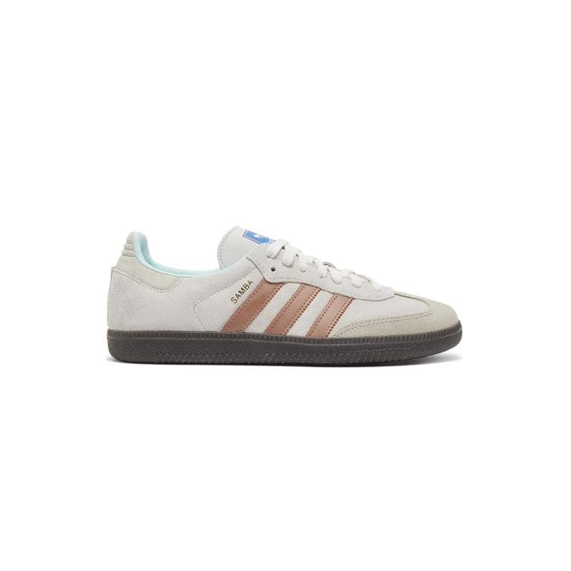 کتونى آدیداس سامبا کرم قهوه ای Adidas Samba OG Clay Strata