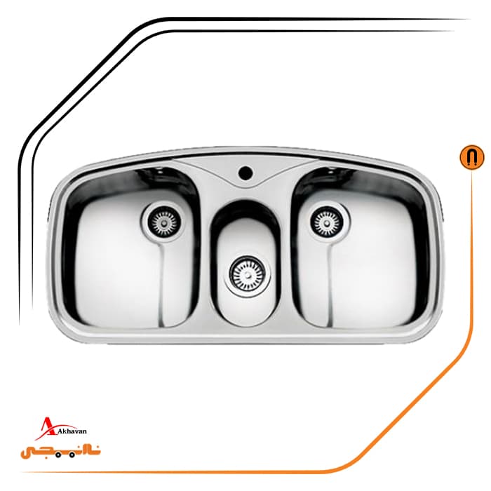 سینک توکار برند اخوان مدل 8