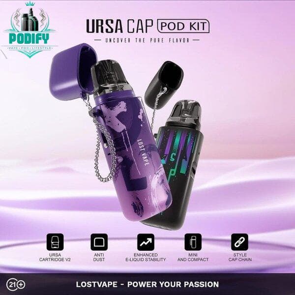 پاد اورسا کپ برند لاست ویپ | LOST VAPE URSA CAP