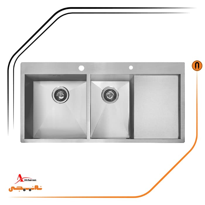سینک توکار برند اخوان مدل 354