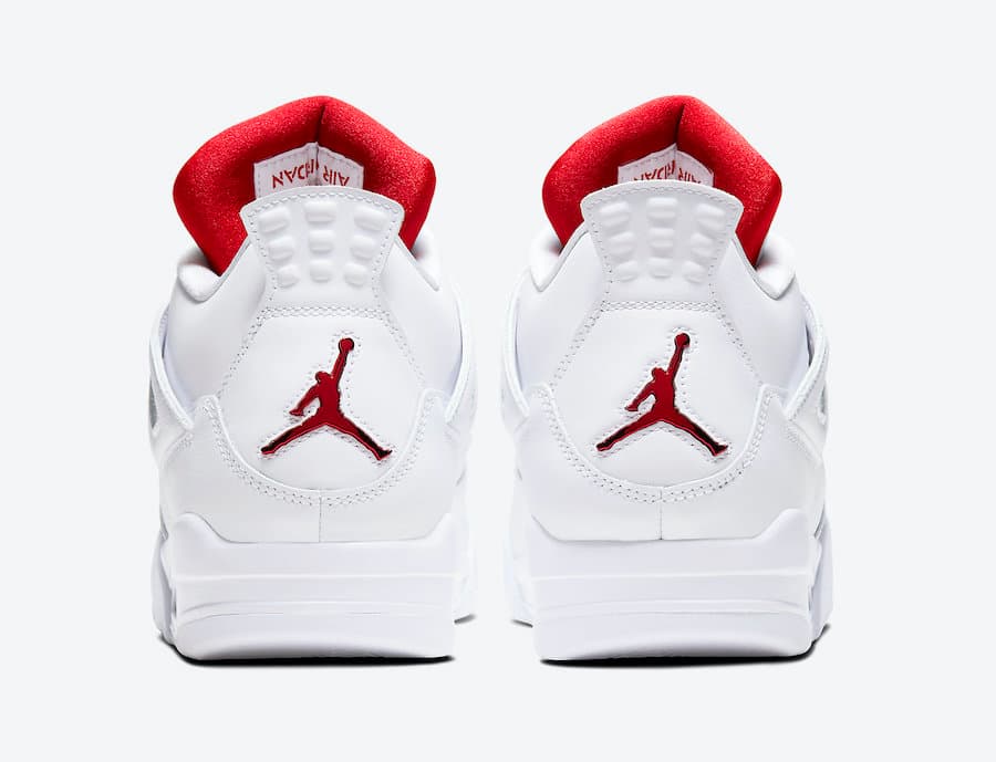 نایک ایرجردن 4 قرمز متالیک Air Jordan 4 Red Metallic Pack — تصویر ۵