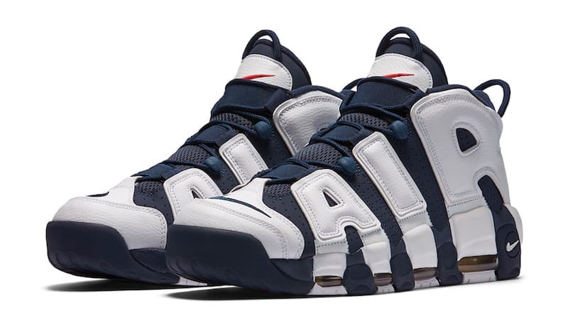 نایک ایرمورآپتمپو المپیک رترو nike air more uptempo olympic retro — تصویر ۲