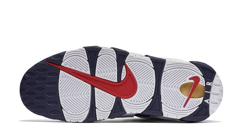 نایک ایرمورآپتمپو المپیک رترو nike air more uptempo olympic retro — تصویر ۵