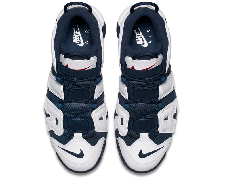 نایک ایرمورآپتمپو المپیک رترو nike air more uptempo olympic retro — تصویر ۳