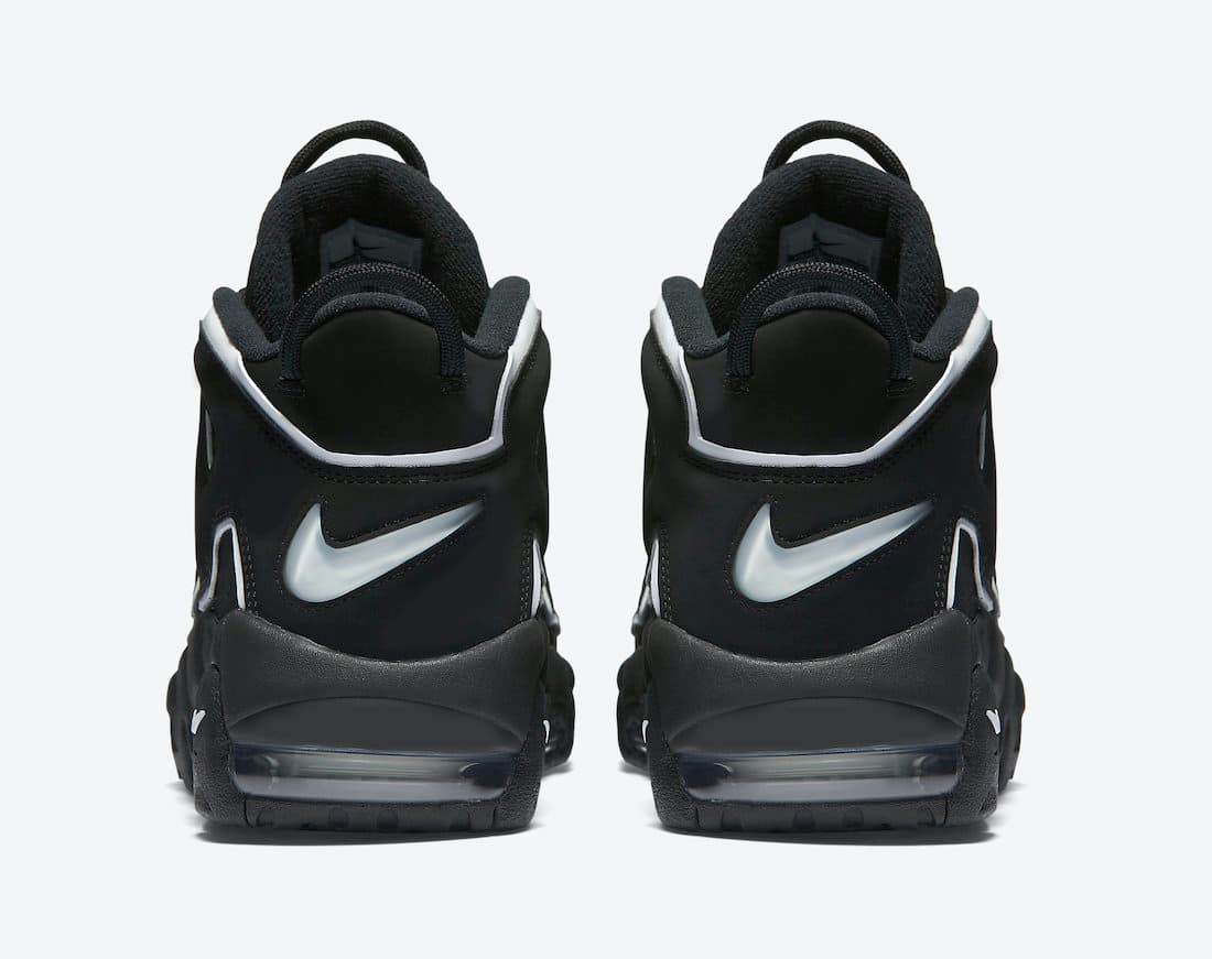 نایک ایرمورآپتمپو اوجی مشکی سفید Nike Air More Uptempo OG Black White — تصویر ۴