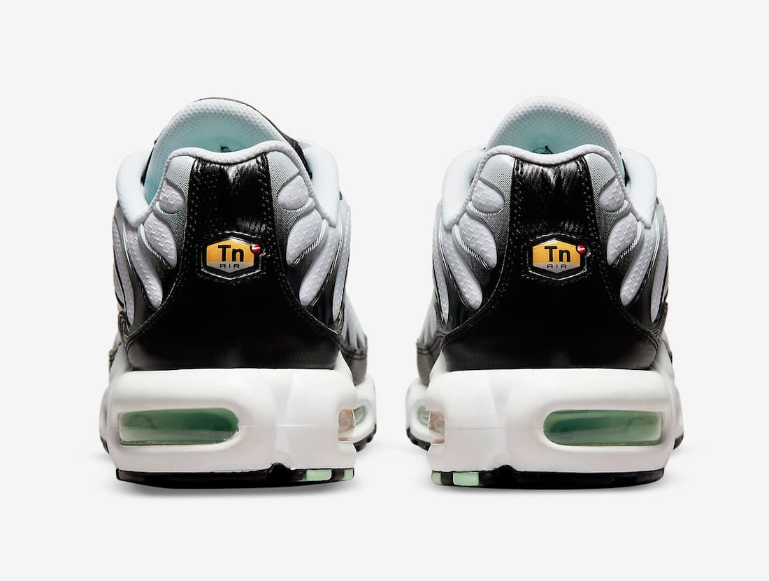 نایک ایرمکس پلاس مشکی سفید Nike Air Max Plus Black White — تصویر ۵
