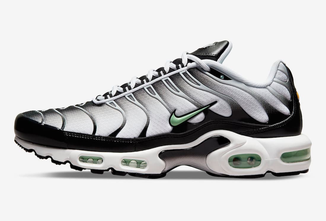 نایک ایرمکس پلاس مشکی سفید Nike Air Max Plus Black White