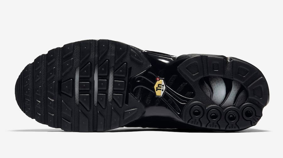 نایک ایرمکس پلاس مشکی nike air max plus black — تصویر ۶