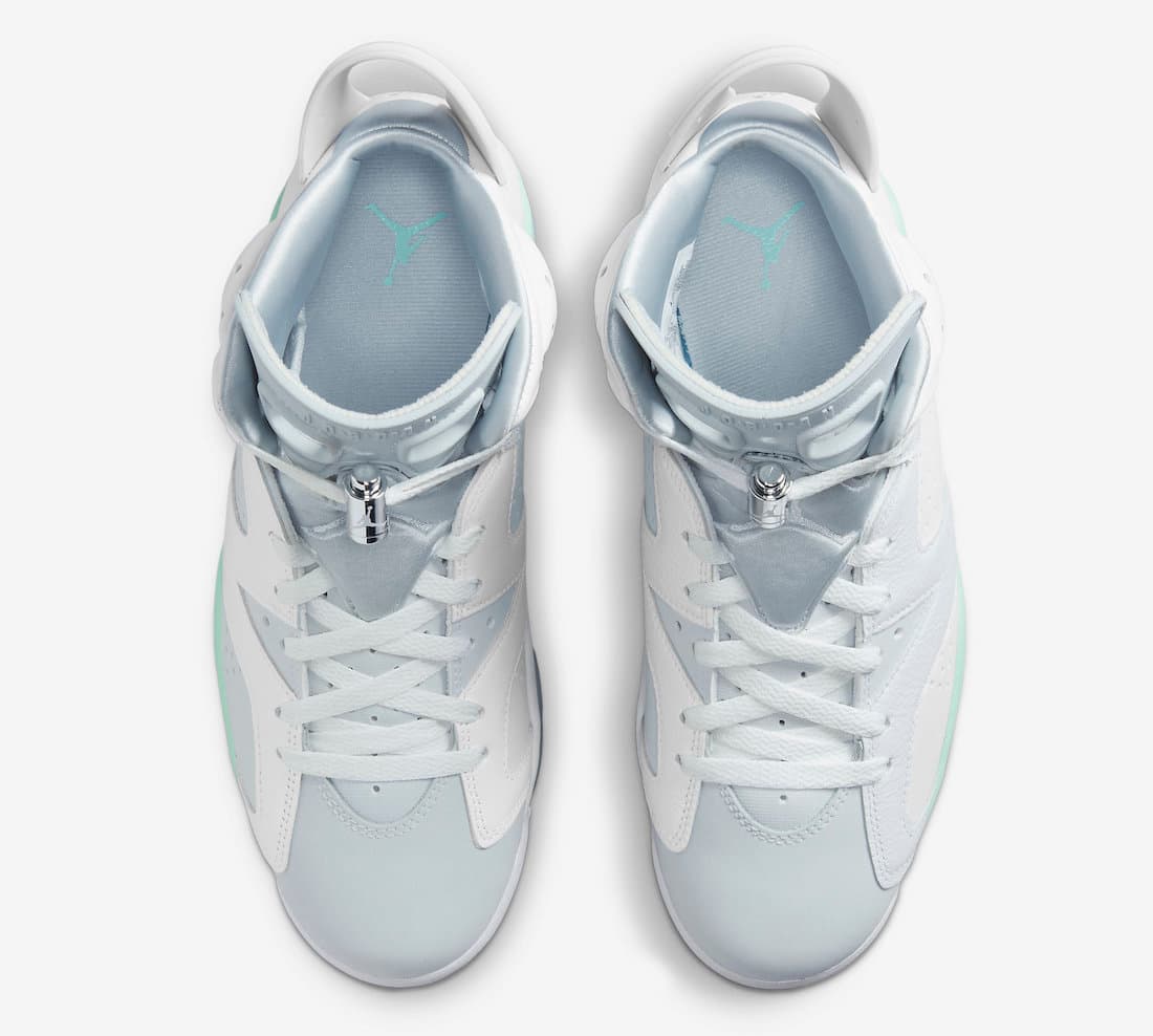 نایک ایرجردن 6 مینت فارم Air Jordan 6 Mint Foam — تصویر ۶