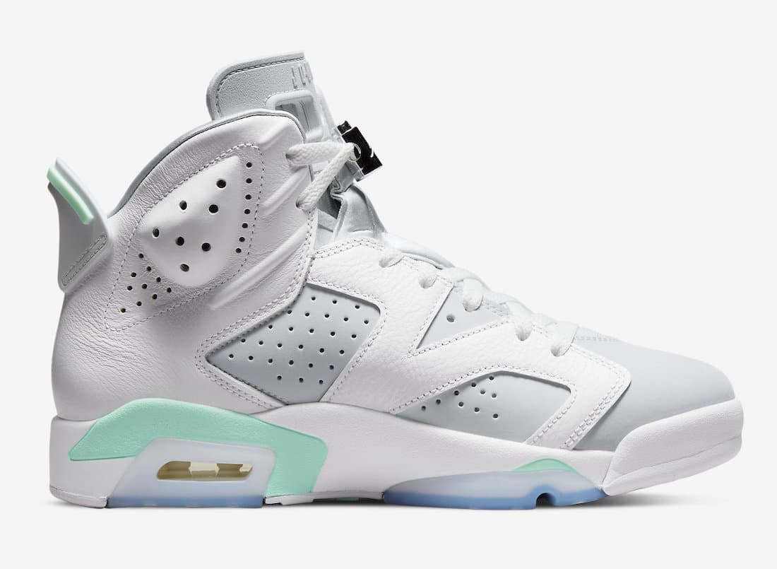 نایک ایرجردن 6 مینت فارم Air Jordan 6 Mint Foam — تصویر ۷