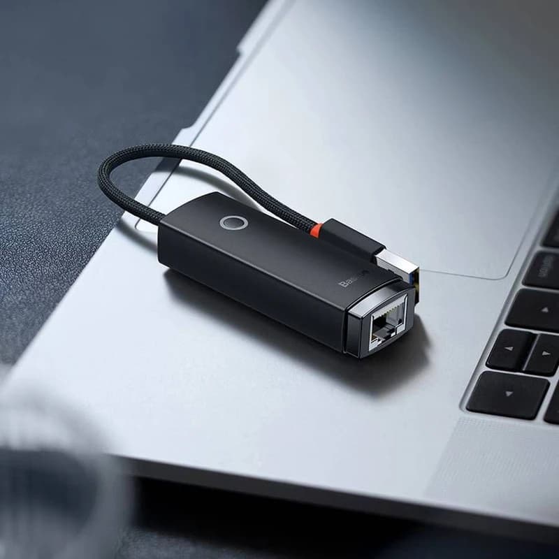 مبدل USB-C به LAN باسئوس مدل WKQX0003 — تصویر ۳