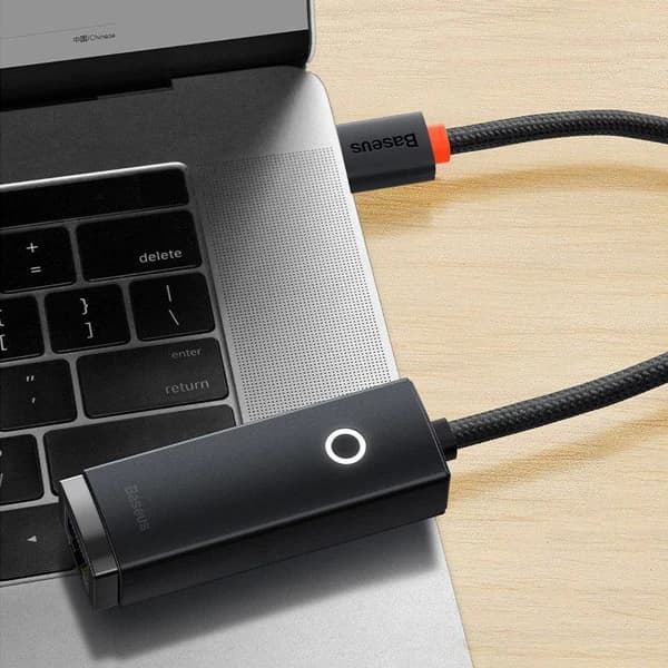 مبدل USB-C به LAN باسئوس مدل WKQX0003 — تصویر ۲