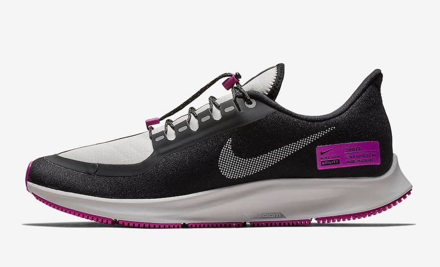 نایک ایرزوم پگاسوس 35 شیلد هایپر ویولت Nike Air Zoom Pegasus 35 Shield Hyper Violet — تصویر ۳