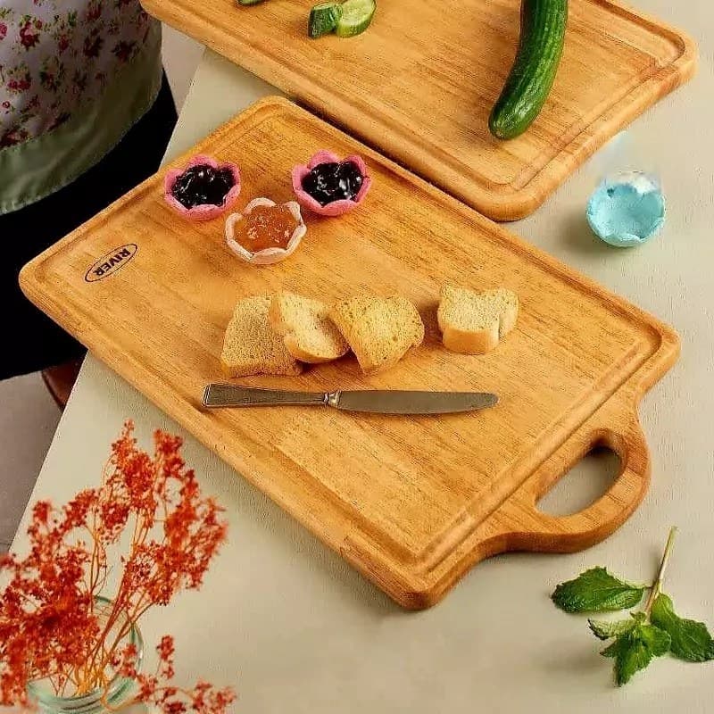تخته گوشت چوبی مستطیل ریور مدل 3901