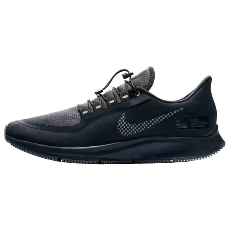 نایک ایرزوم پگاسوس 35 شیلد تمام مشکی Nike Air Zoom Pegasus 35 Shield full black — تصویر ۳
