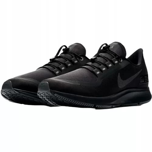 نایک ایرزوم پگاسوس 35 شیلد تمام مشکی Nike Air Zoom Pegasus 35 Shield full black — تصویر ۲