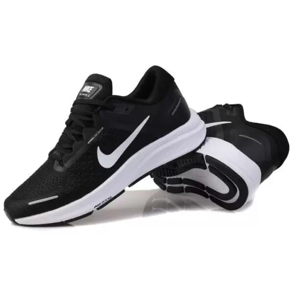 نایک ایرزوم استراکچر 23 مشکی سفید Nike Air Zoom Structure 23 Black White — تصویر ۴