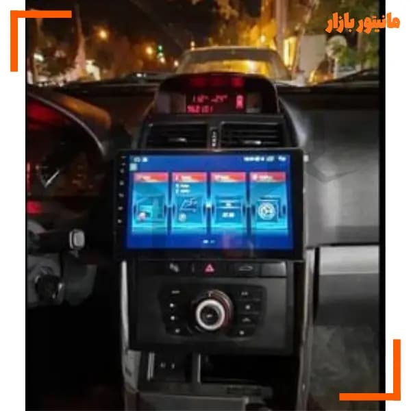 پخش کننده تصویری خودرو اینفینیتی مدل مانیتور اندروید ماشین سمند سورن — تصویر ۳
