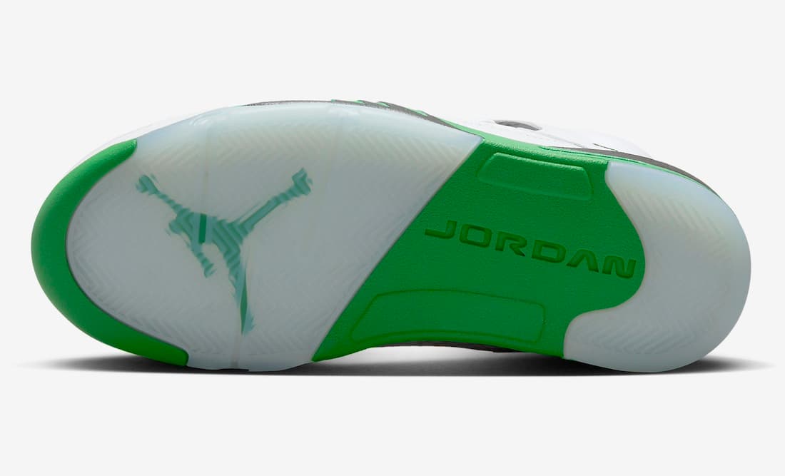 نایک ایرجردن 5 لاکی گرین Air Jordan 5 Lucky Green — تصویر ۵