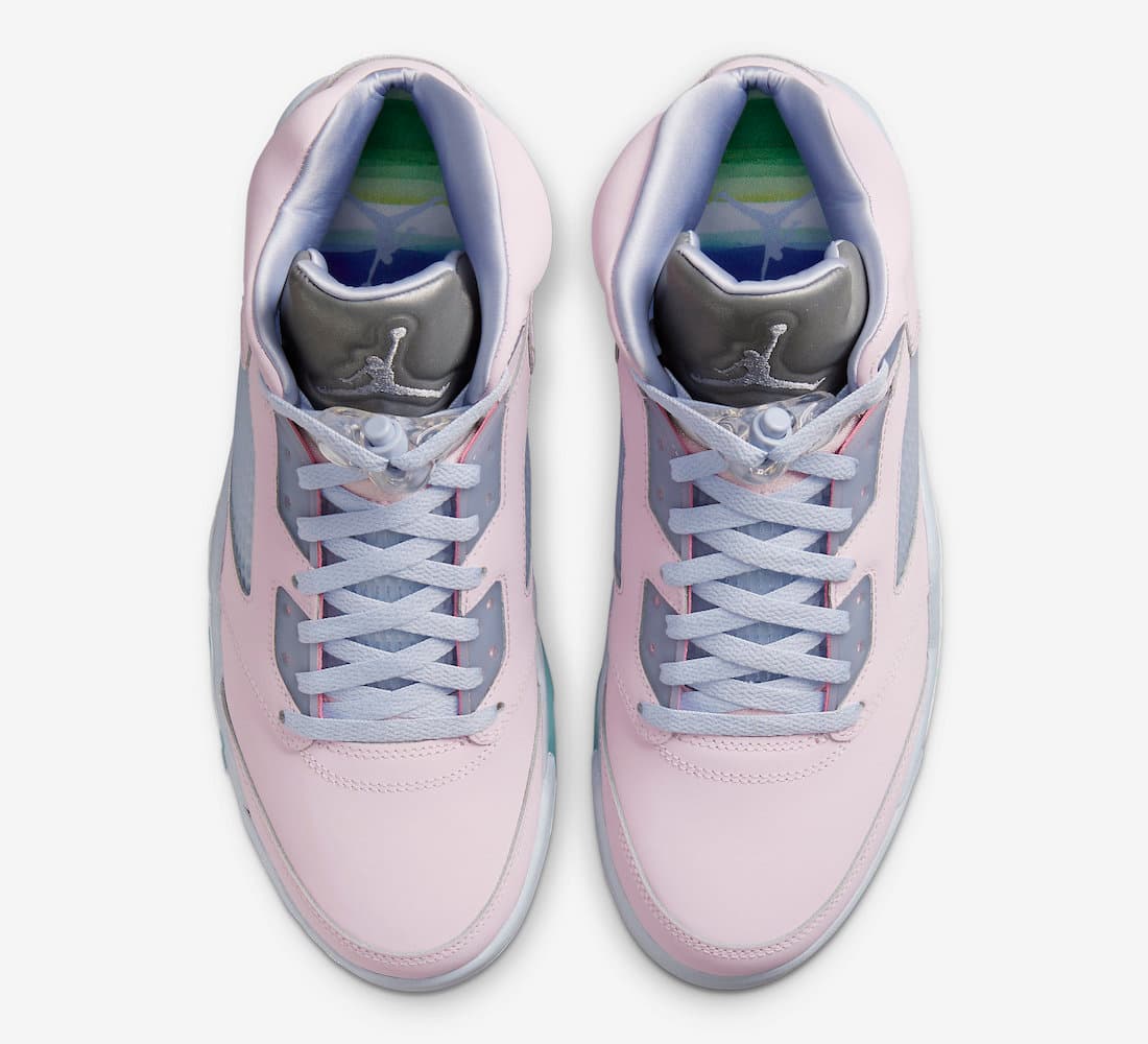 نایک ایرجردن 5 استر رگال پینک Air Jordan 5 Easter Regal Pink — تصویر ۴