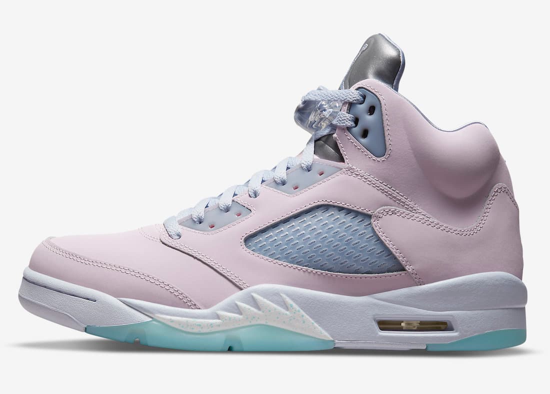 نایک ایرجردن 5 استر رگال پینک Air Jordan 5 Easter Regal Pink — تصویر ۳